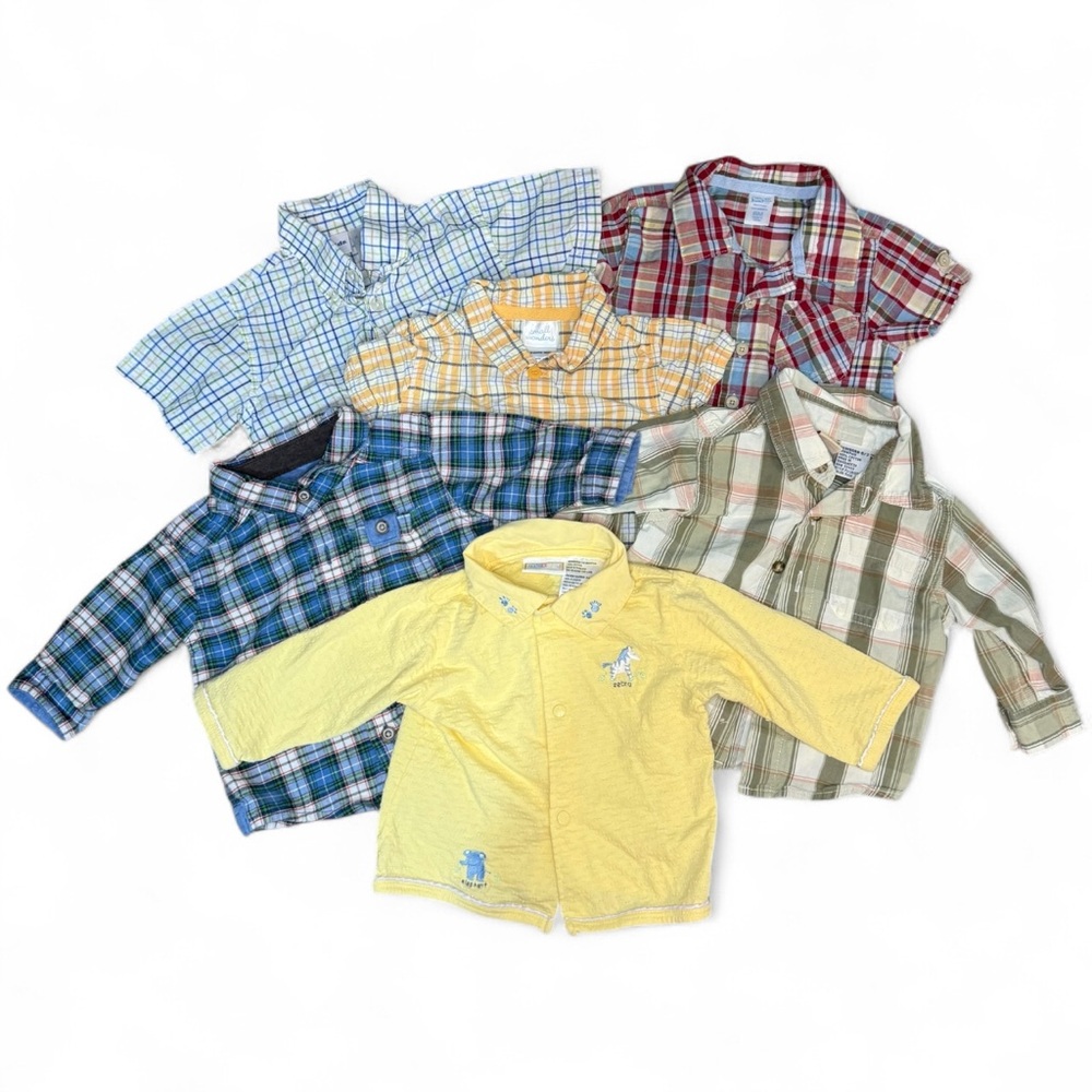 Boys 6 Month Button Down Bundle